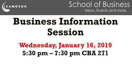 Business Information Session